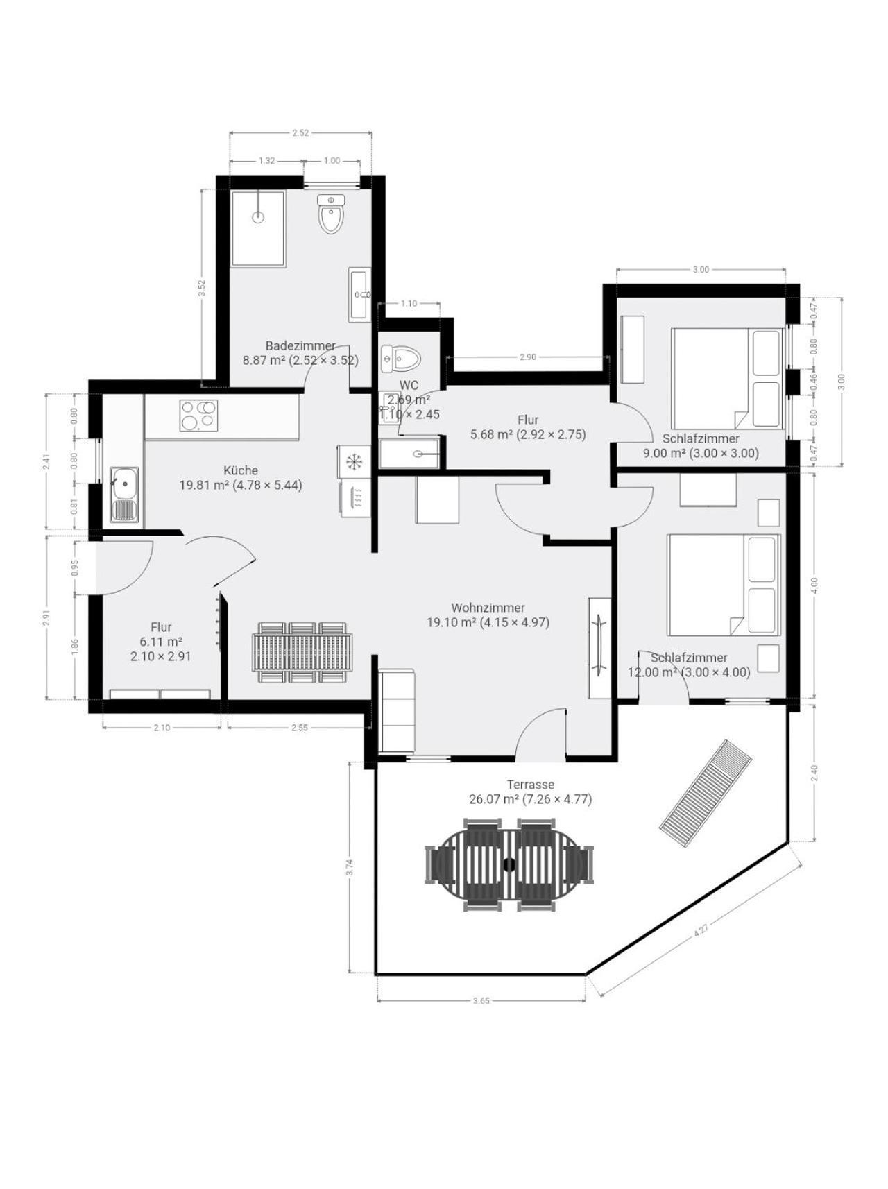 Casa Schneck Apartment Longkamp Exterior foto